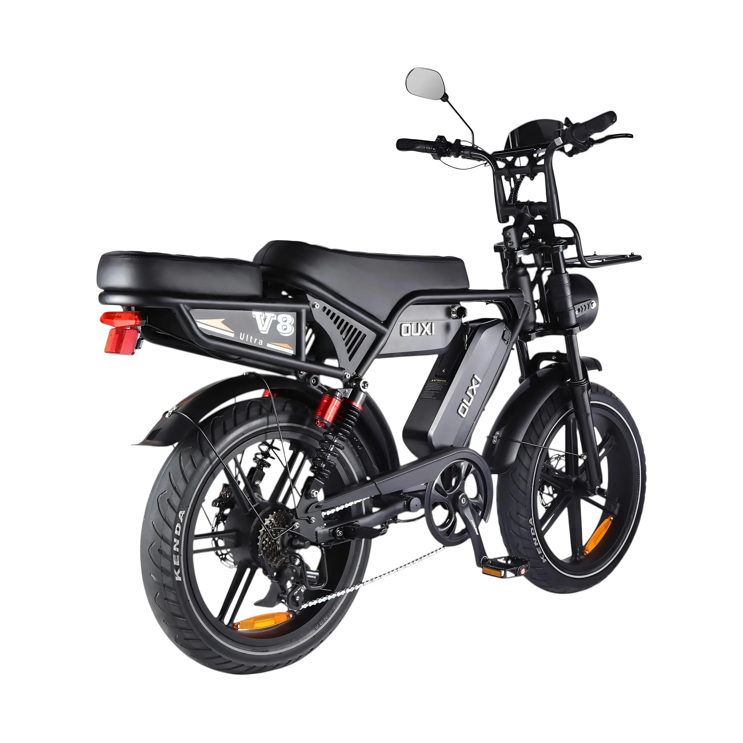 Ouxi V8 Ultra Max Fatbike 2026 - Zwart - Dubbele Accu